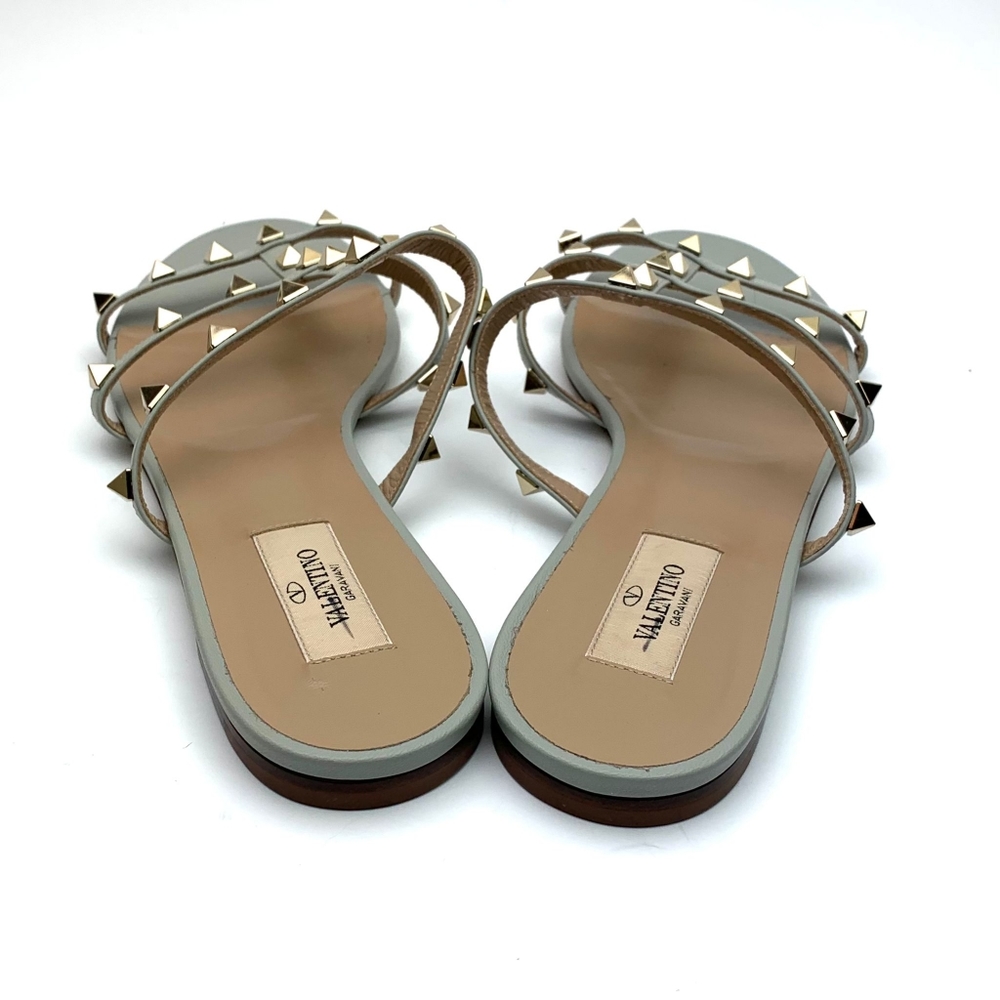 VALENTINO Rockstud Slide Sandal SZ9.5 - Picture 7 of 14